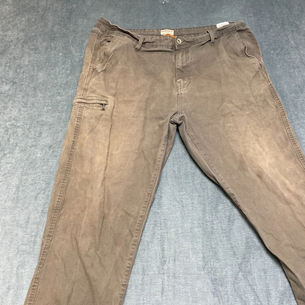 Weatherproof Vintage Utility Pants Mens 40x28 Gray Relaxed Fit Workwear Outdoor